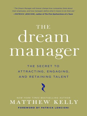 The Dream Manager - ebook